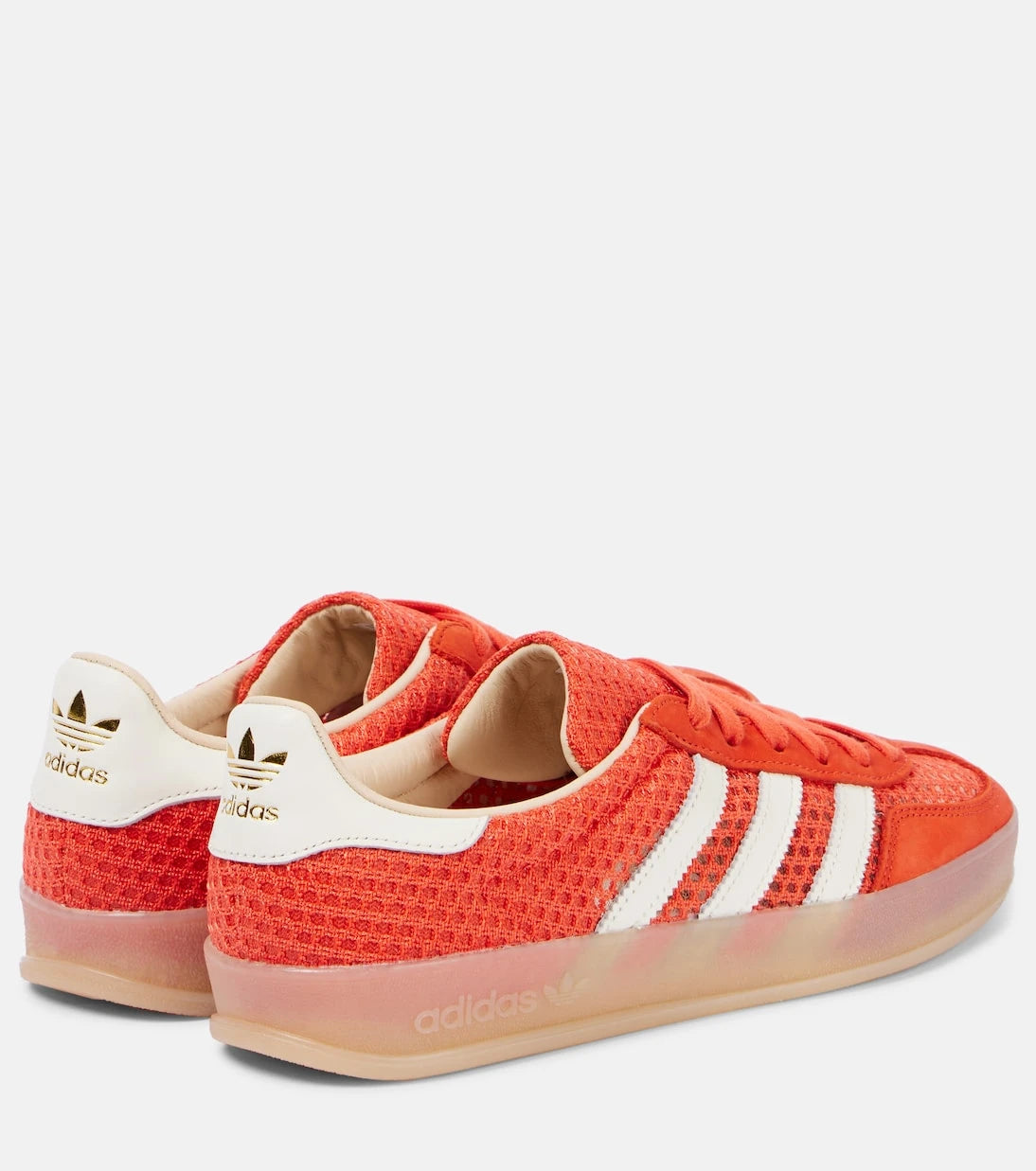 Adidas - Gazelle Indoor leather-trimmed sneakers