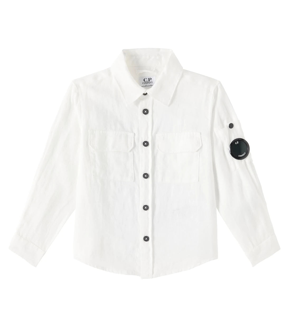 C.P. Company Kids - Lens linen shirt