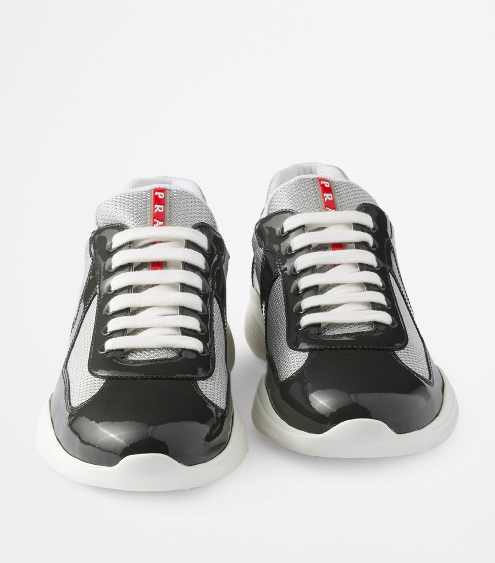 Patent Leather-Blend America's Cup Sneakers