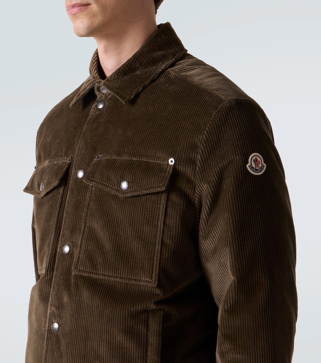 Moncler - Ambroisie cotton corduroy down jacket