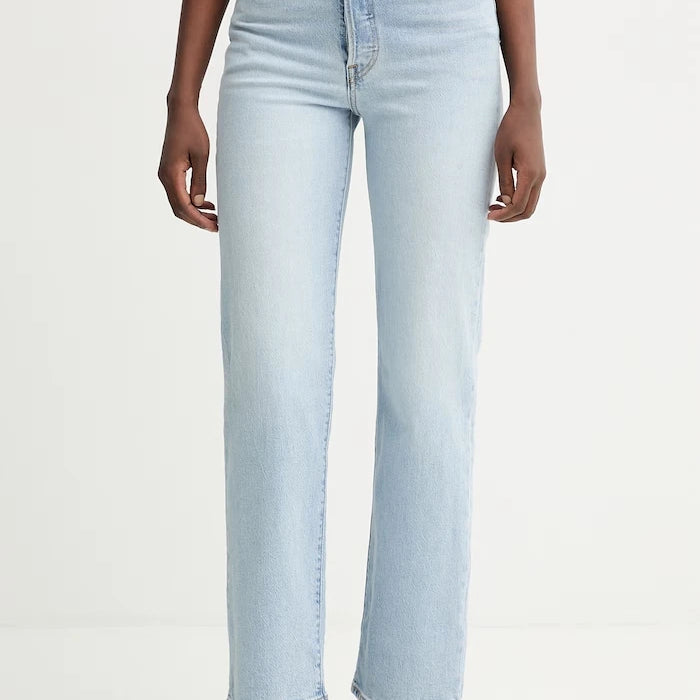 Дънки Levi's RIBCAGE STRAIGHT ANKLE