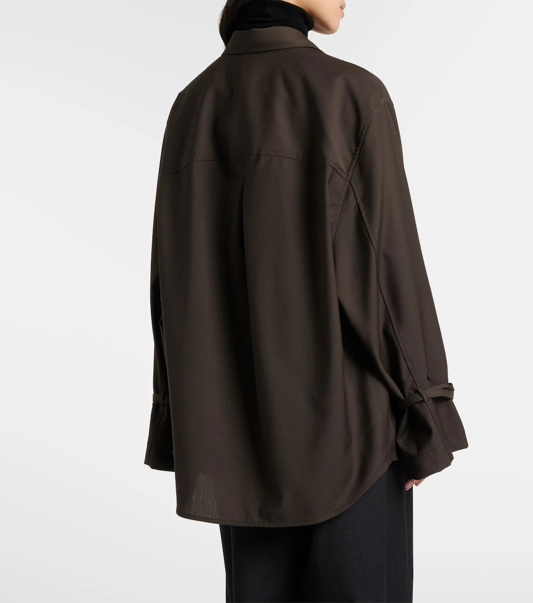 Toteme - Oversized wool shirt