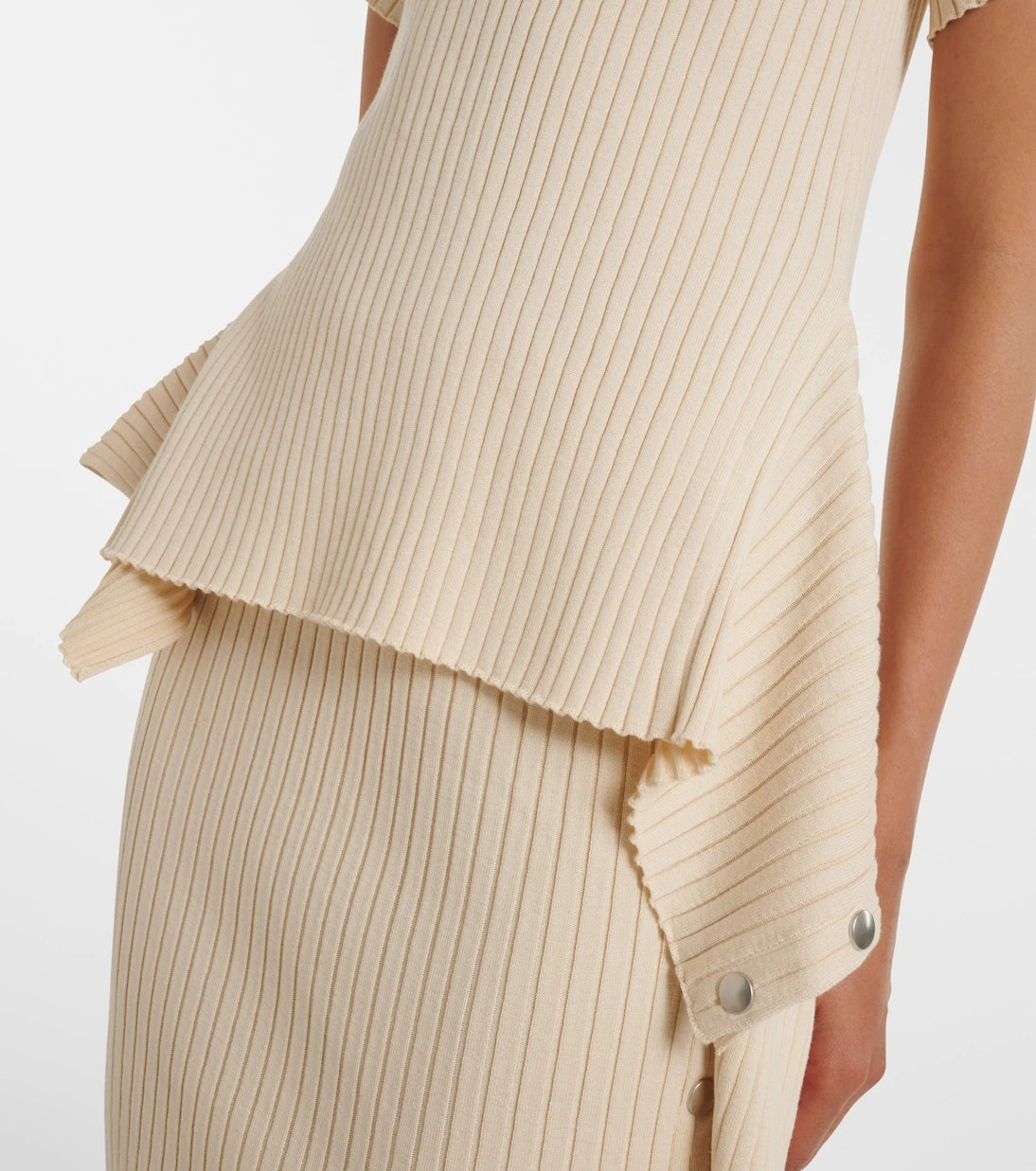Stella McCartney - Ribbed-knit cotton top