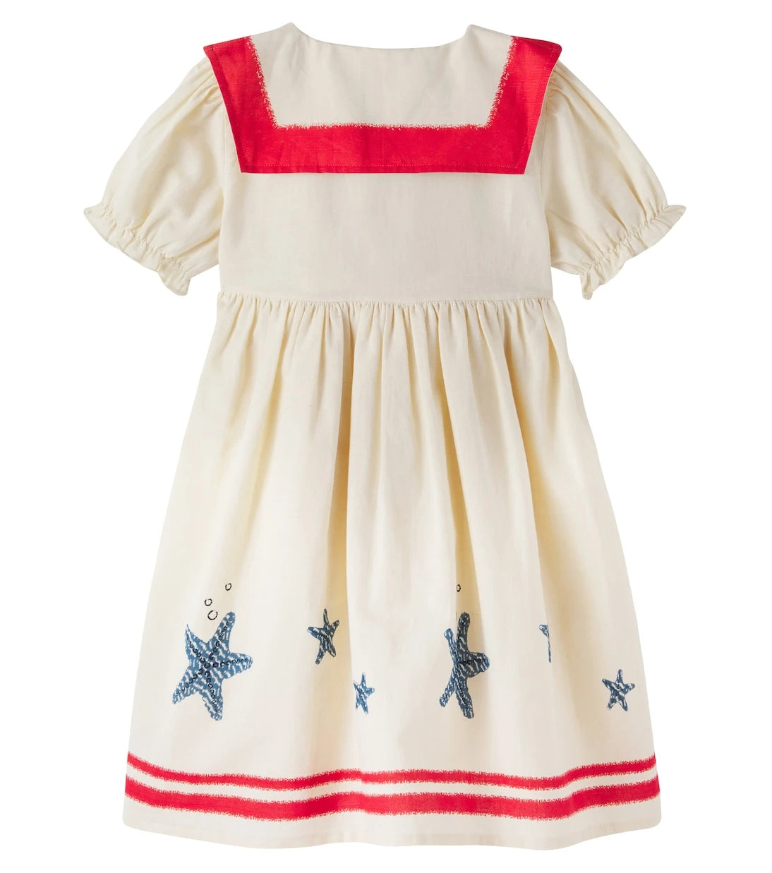 Bebe Organic - Pearl printed cotton and linen dress