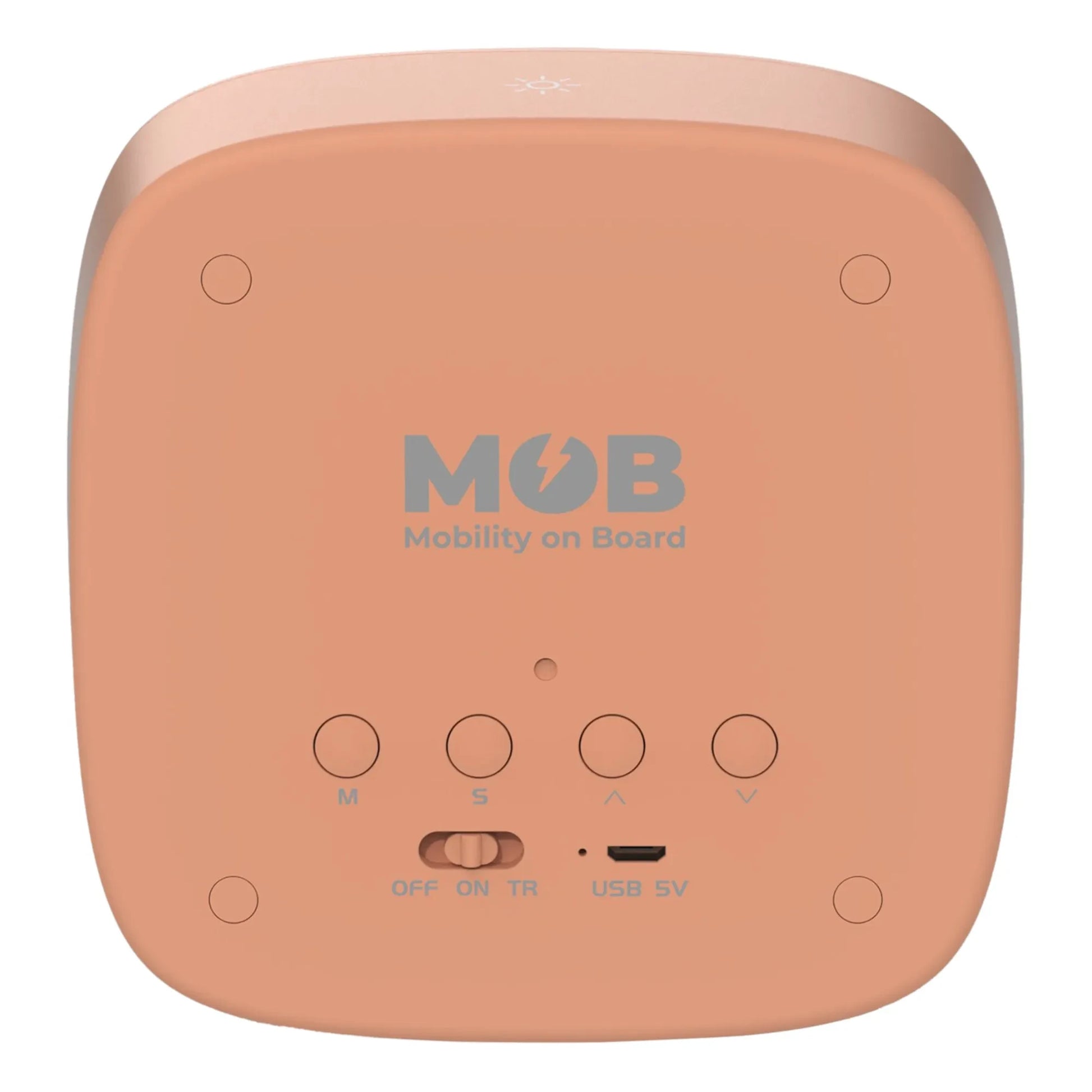 MOB - Billy Alarm Clock and Nightlight | Chocolate