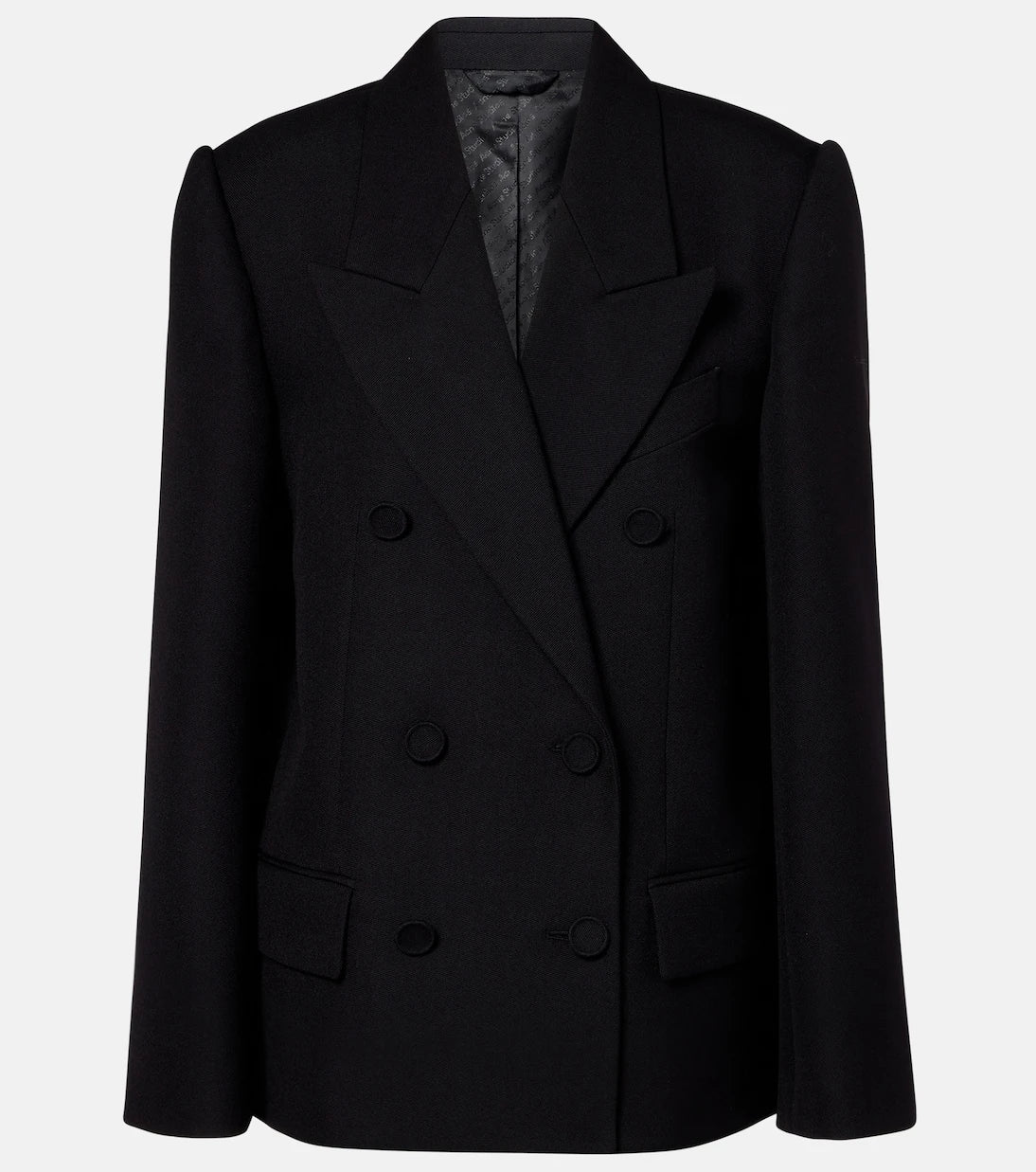 Acne Studios - Double-breasted wool suit jacket
