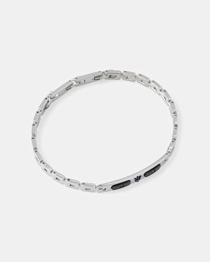 MASERATI erkek paslanmaz çelik elmaslı bileklik DIAMONDS