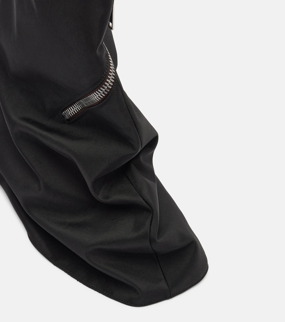 Rick Owens - Zipper-detail over-the-knee boots