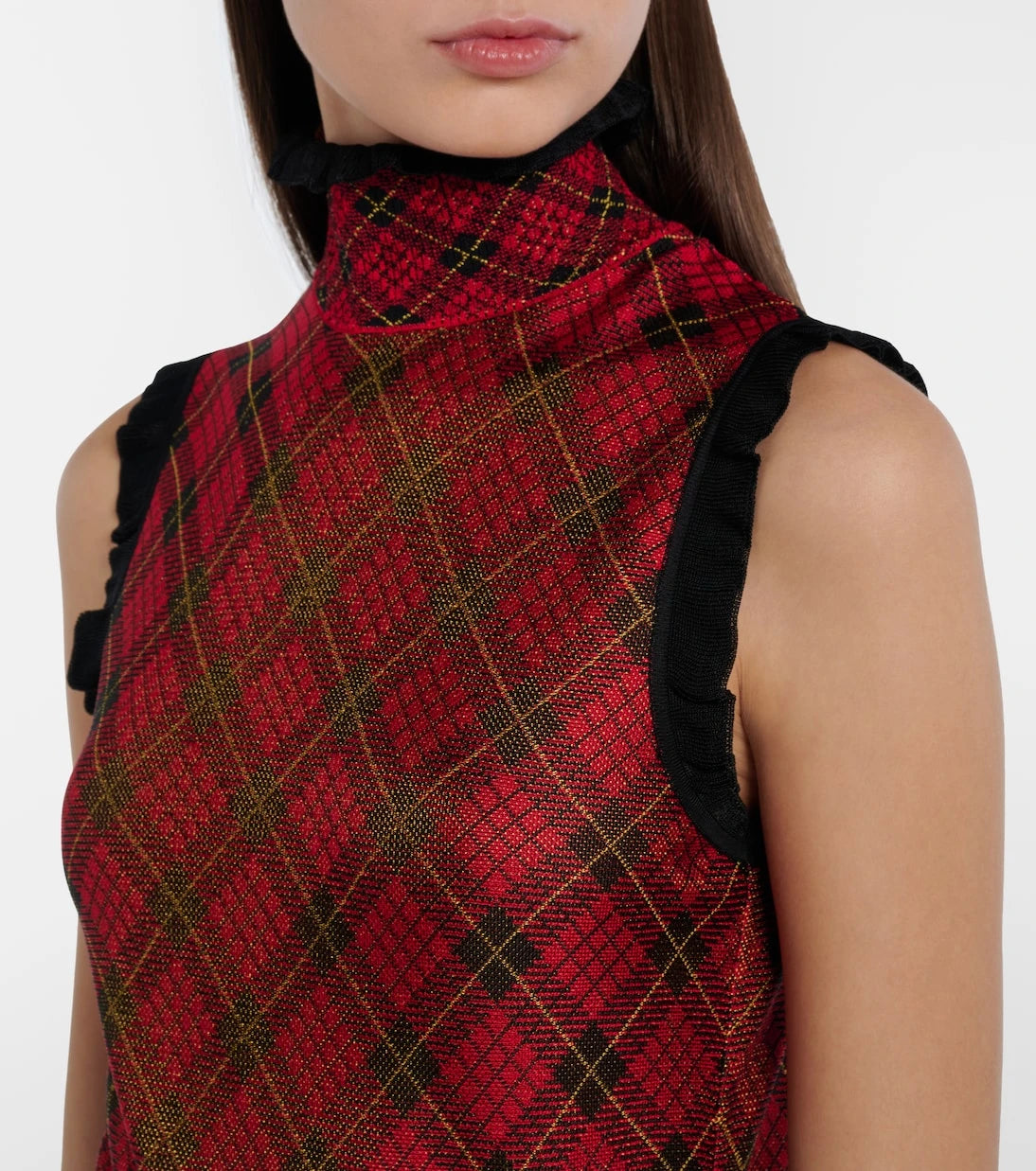 McQueen - Plaid minidress