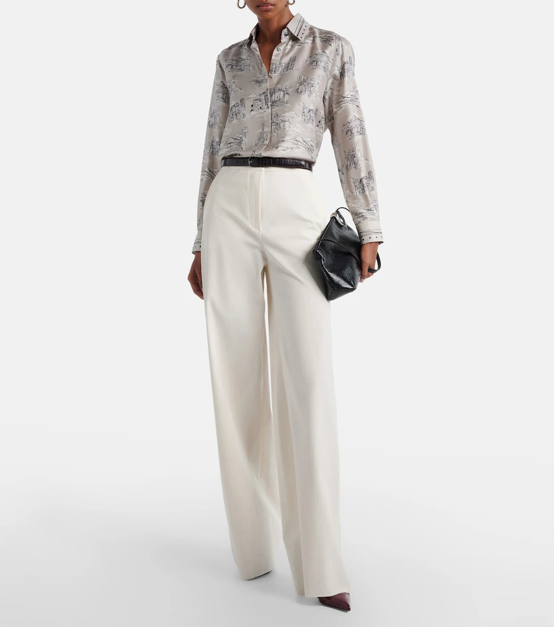 Max Mara - Dentice cotton-blend straight pants