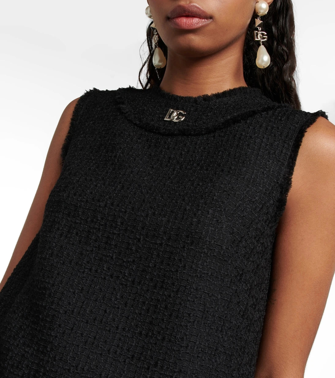 Dolce&Gabbana - Wool-blend minidress
