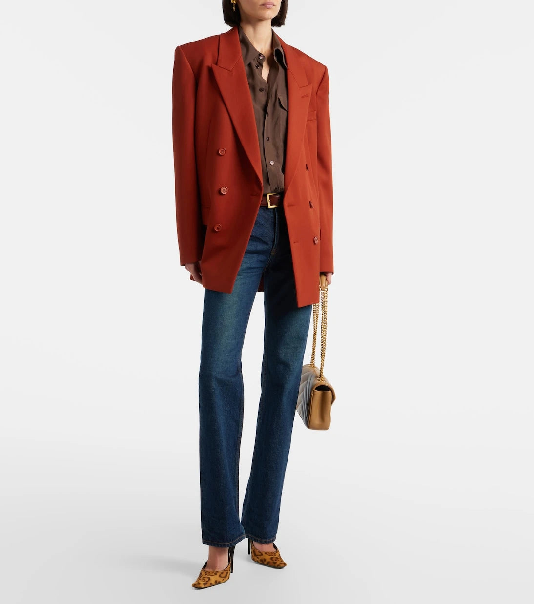 Saint Laurent - Loulou Small leather shoulder bag