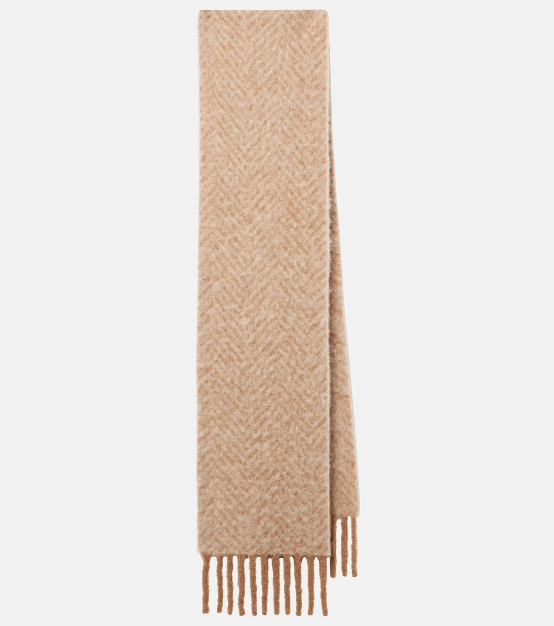 Loro Piana - Chevron alpaca-blend scarf