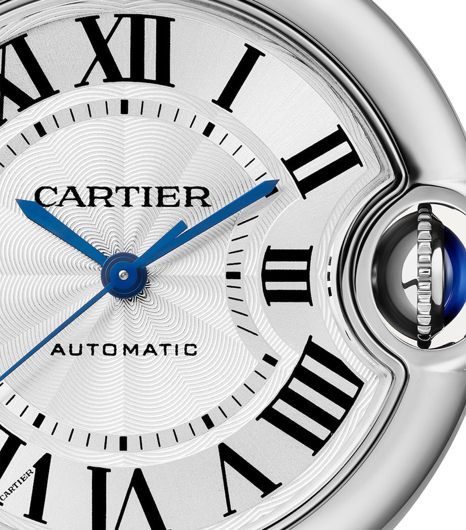 Stainless Steel Ballon Bleu de Cartier Watch 33mm