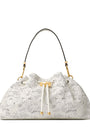 Jimmy Choo Medium Cinch Leather Shoulder Bag