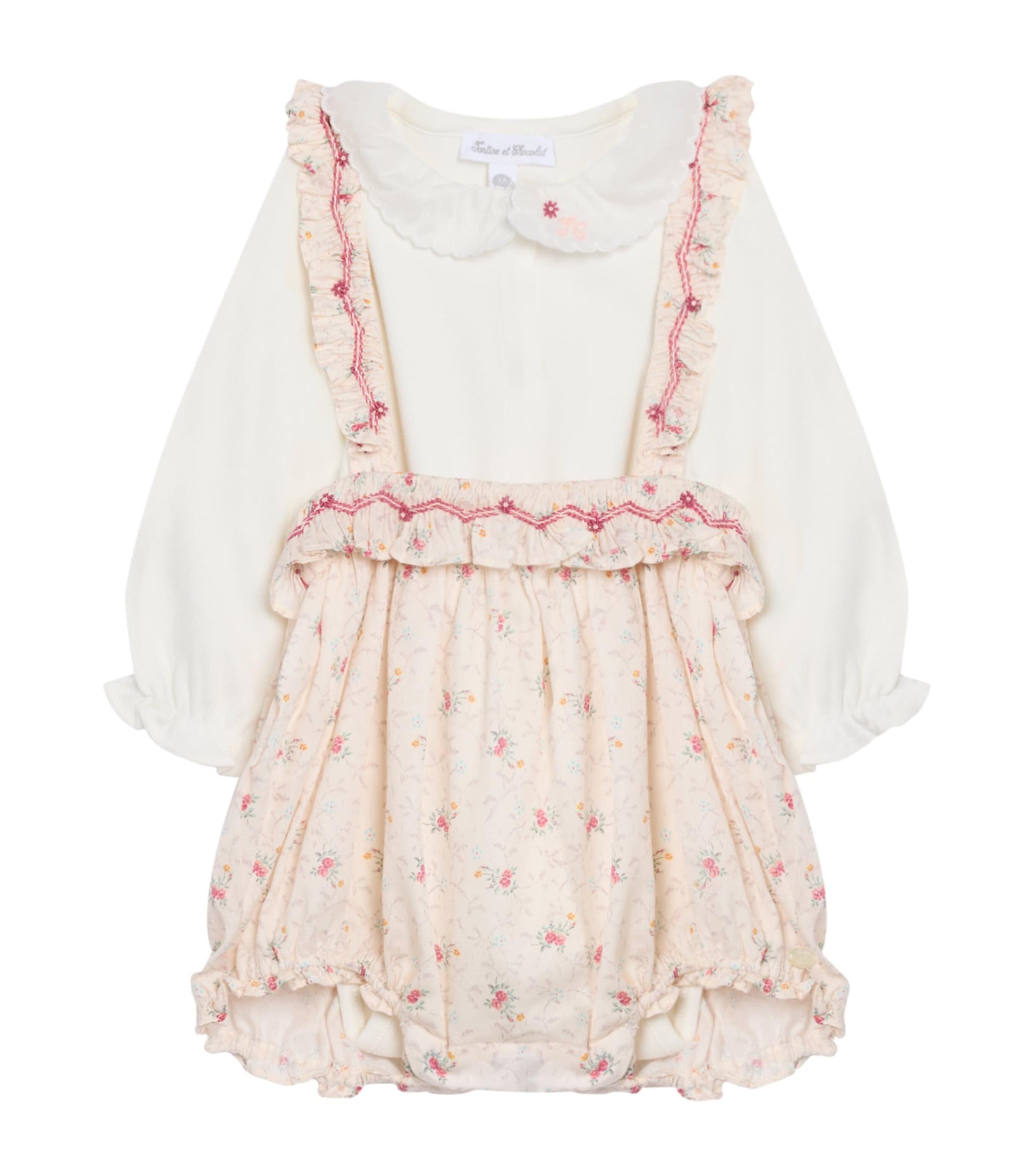 Cotton Bodysuit and Bloomers Set (Newborn-18 Months)