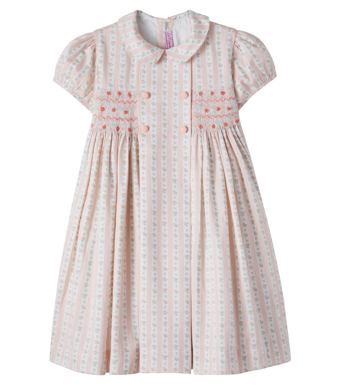 La Coqueta - Arcadia floral smocked cotton dress