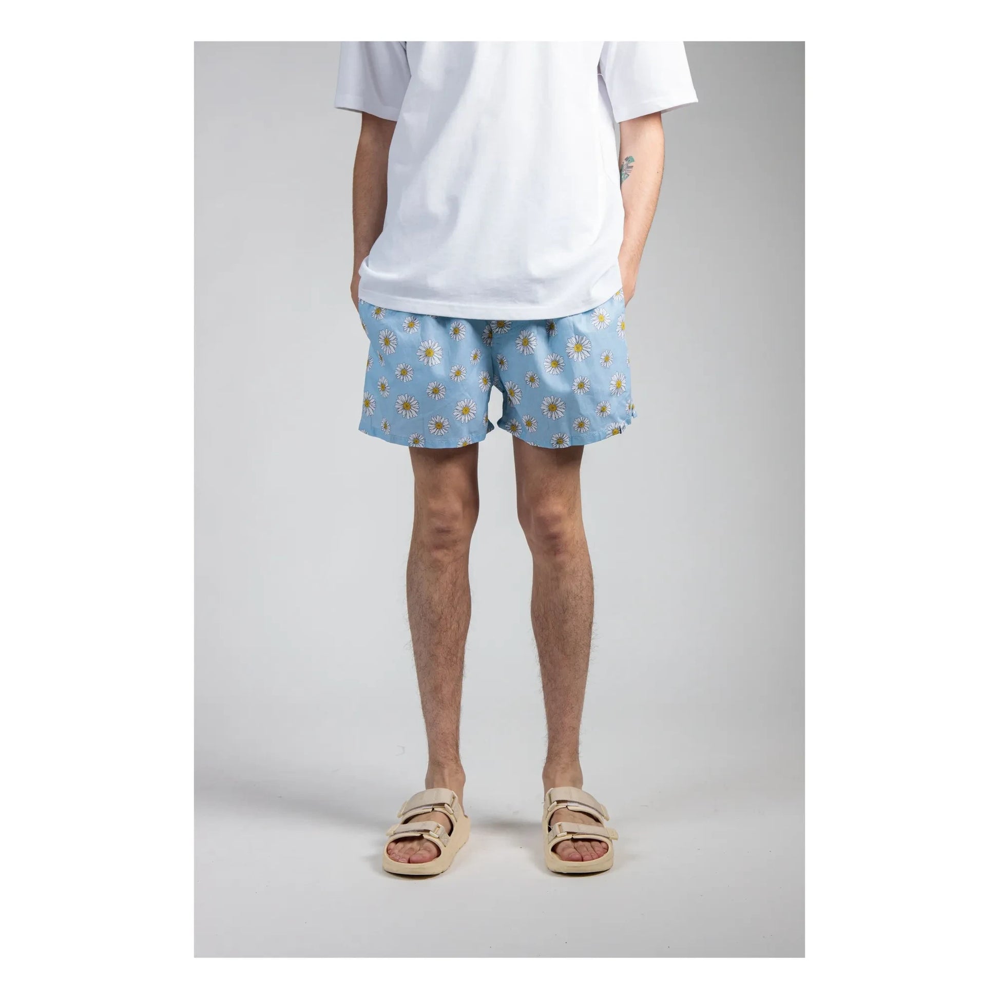 Pockies - Blue Flowers boxer shorts | Blue