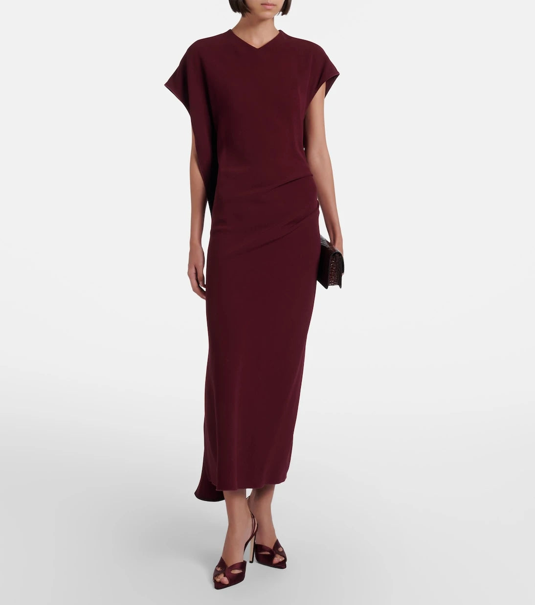 Victoria Beckham - Harlow satin slingback sandals