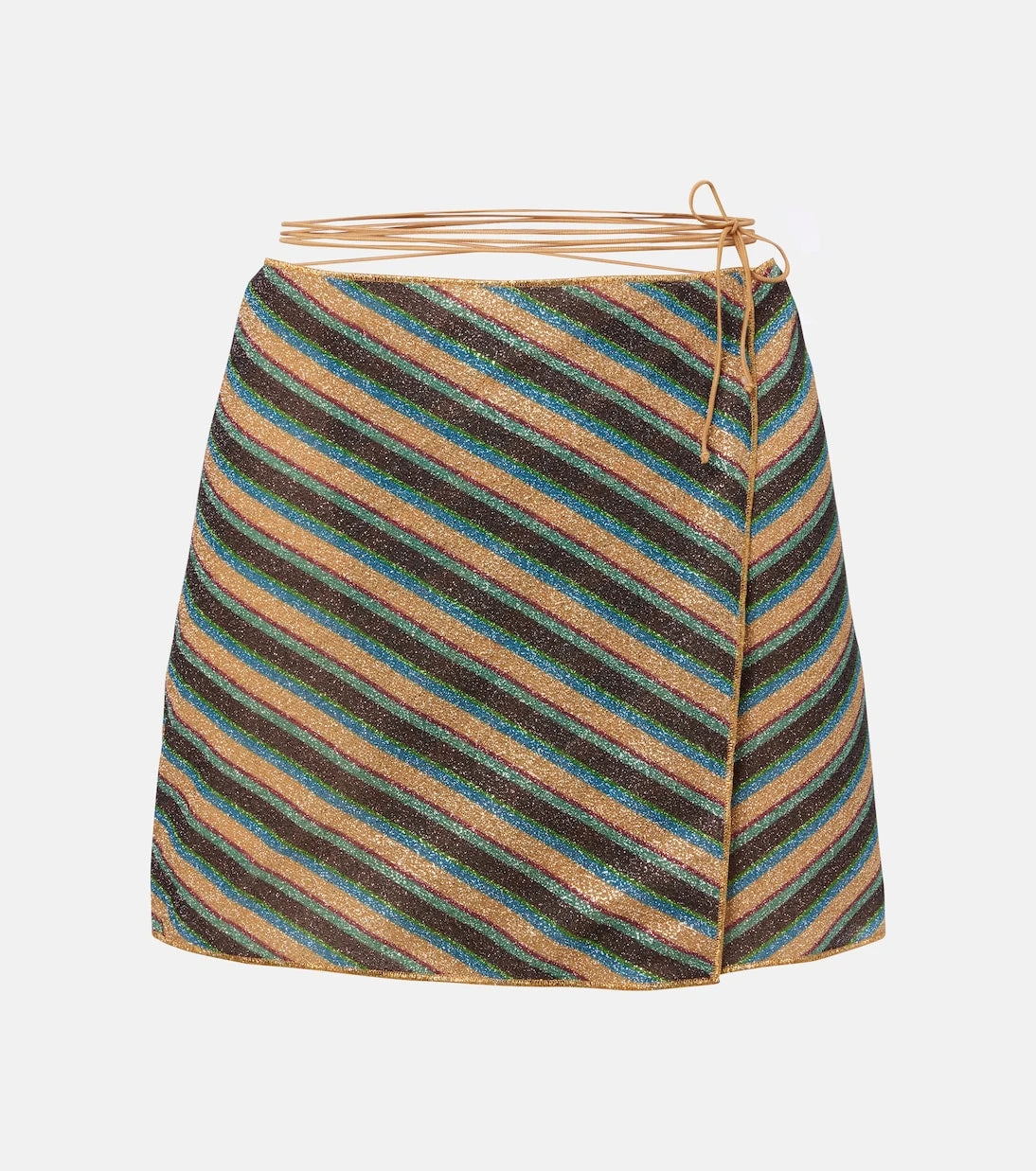 Oséree - Lumière striped wrap skirt