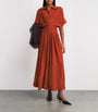Palmer//Harding Red Crepe Courage Maxi Dress