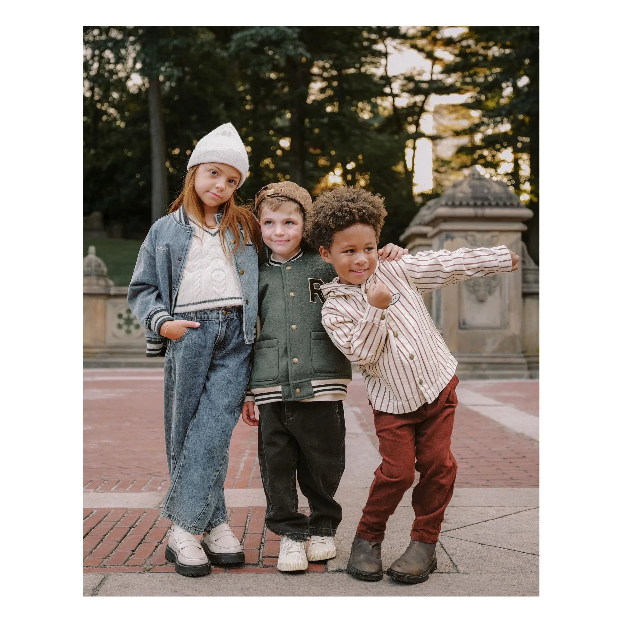 Rylee + Cru - Varsity jacket | Green