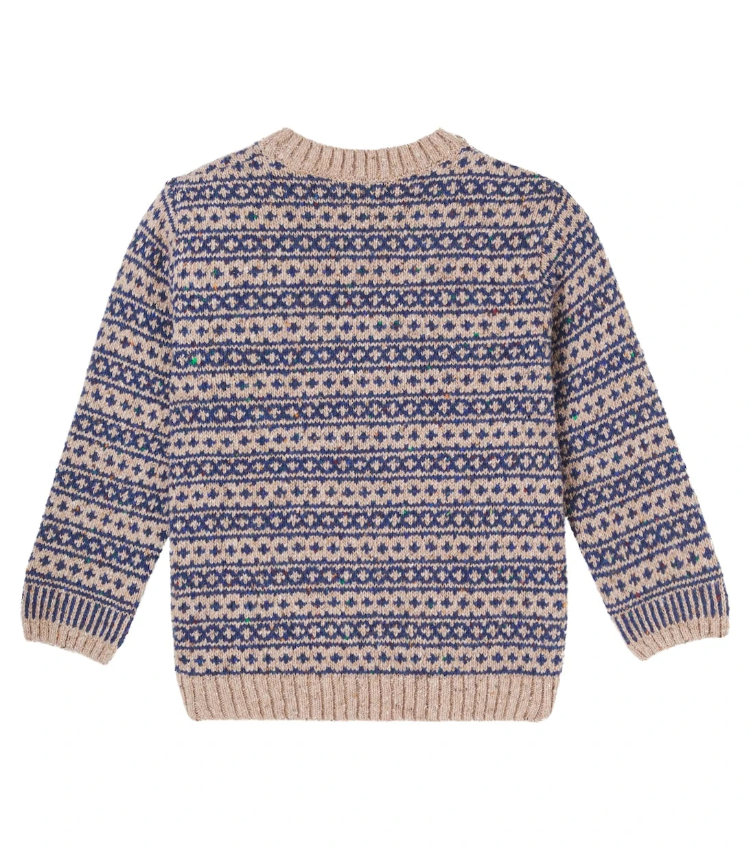 La Coqueta - Austen Fair Isle wool-blend sweater