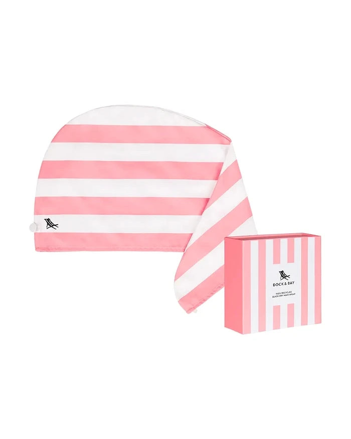 Тюрбан за коса Dock & Bay Malibu Pink M