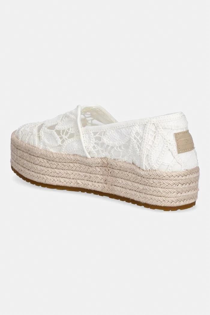 Toms platform espadril kadın ayakkabı VALENCIA