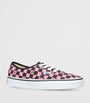 Valentino Garavani Pink x Vans Canvas Checkerboard Sneakers
