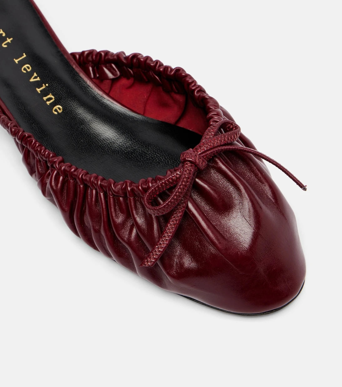 Herbert Levine - Gather Around patent leather mules