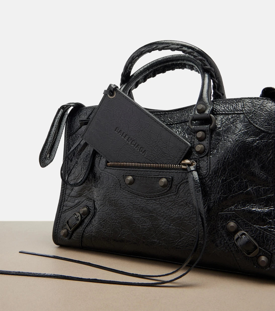 Balenciaga - Le City Small leather tote bag