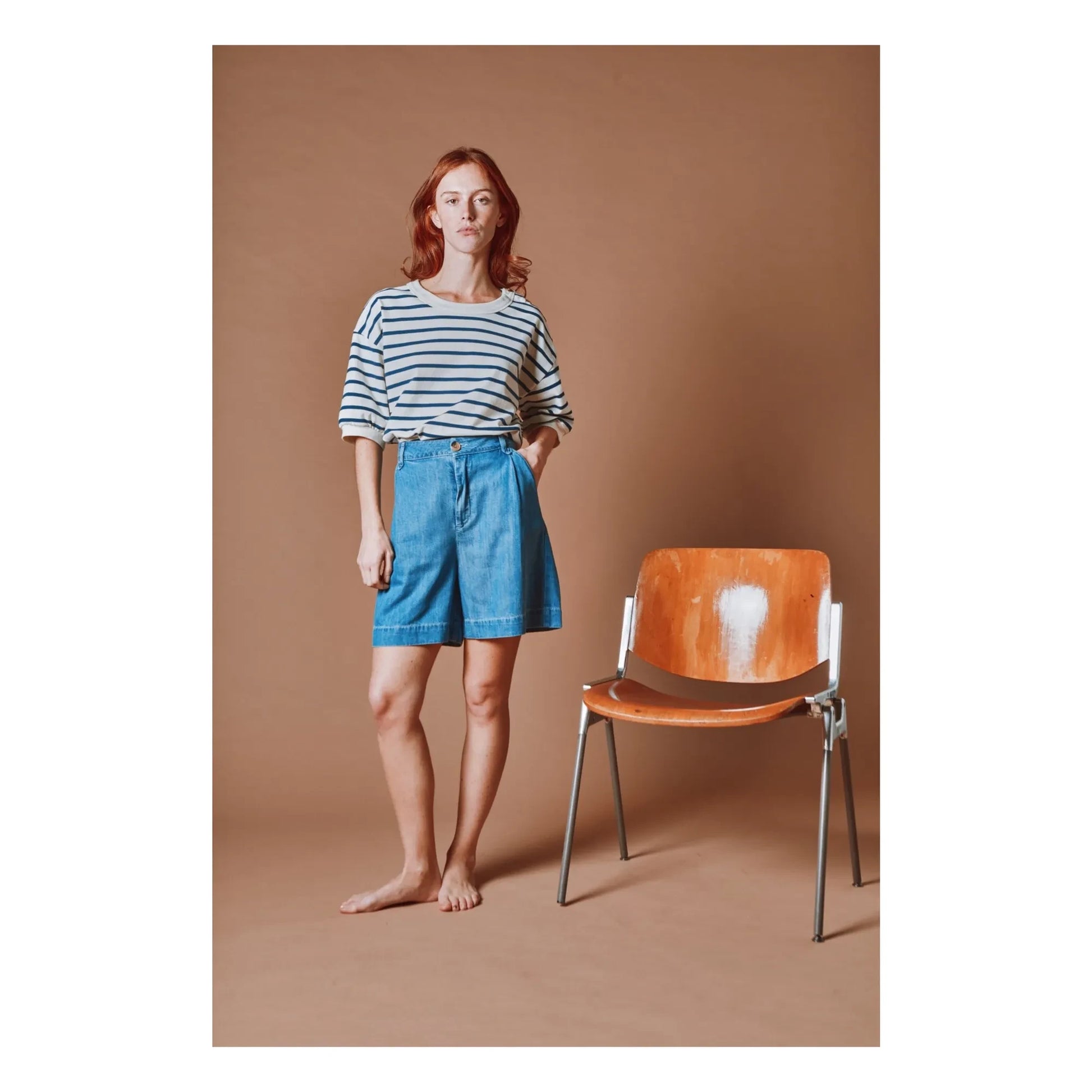 Emile et Ida - Short Derek | Blue
