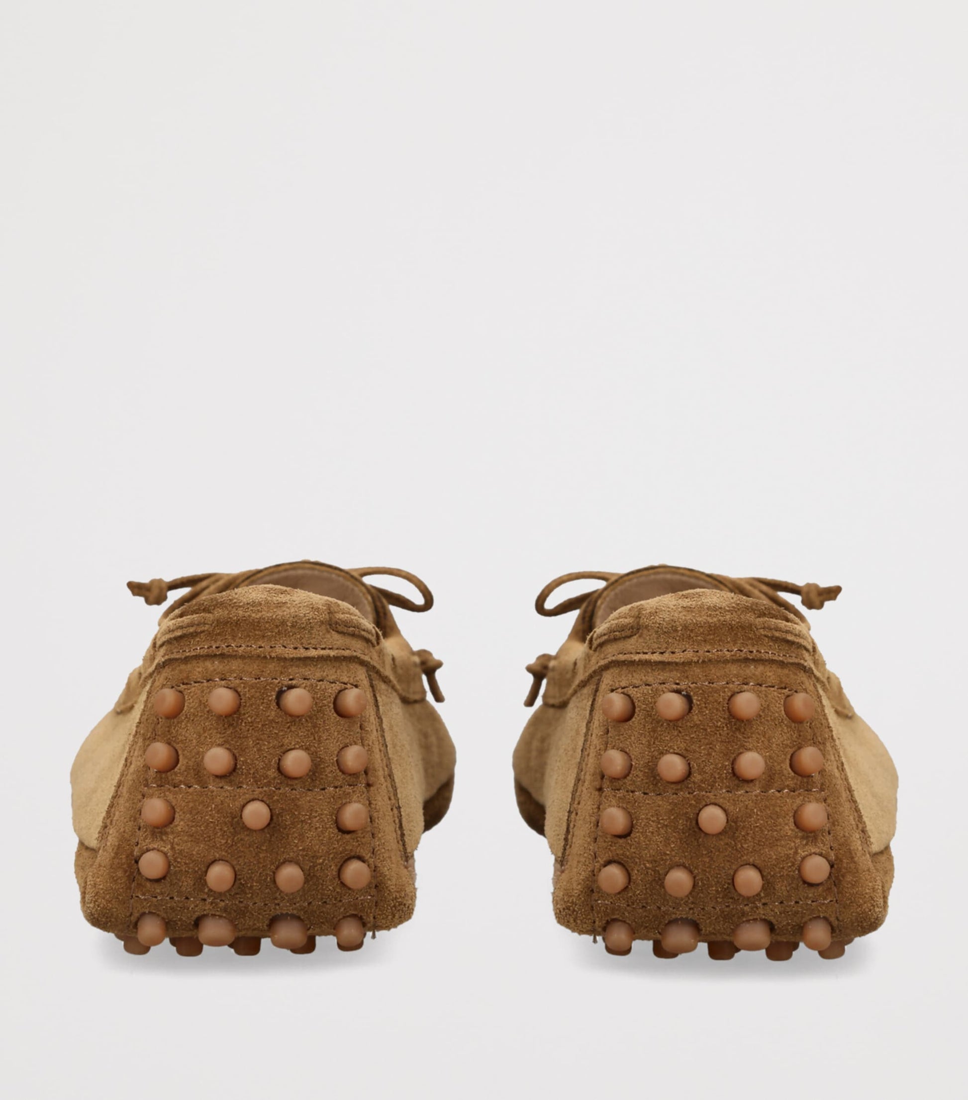 Le Monde Beryl Brown Suede Moccasin Driver Shoes