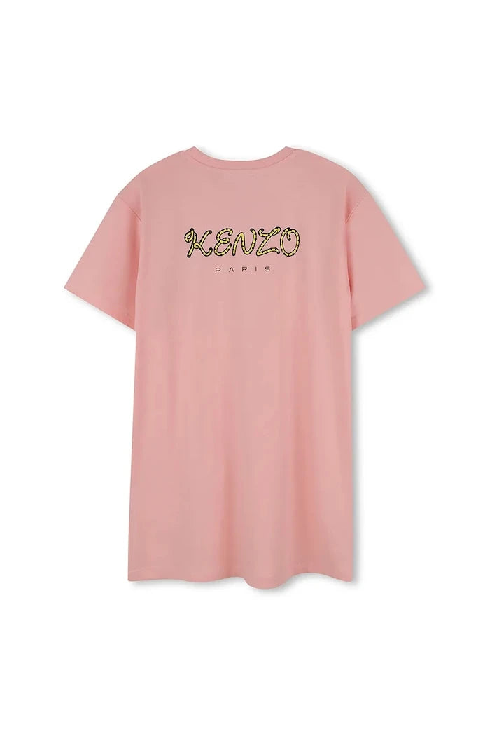 Детска памучна рокля Kenzo Kids