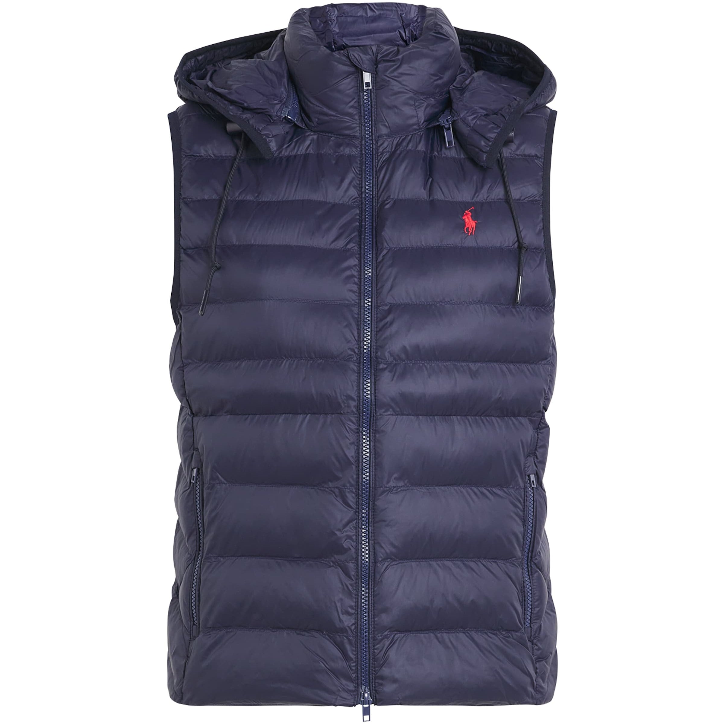 Water-Repellent Padded Gilet NAVY