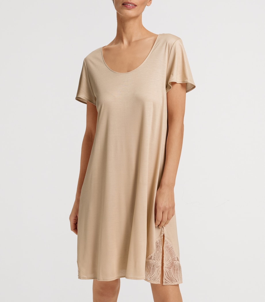 Hanro Lace-Trim Lilith Nightdress