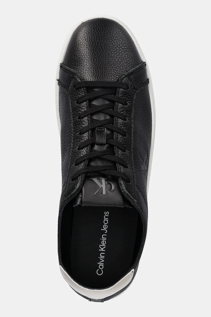 Кожени маратонки Calvin Klein Jeans LOW PROFILE CUPSOLE TMB LTH