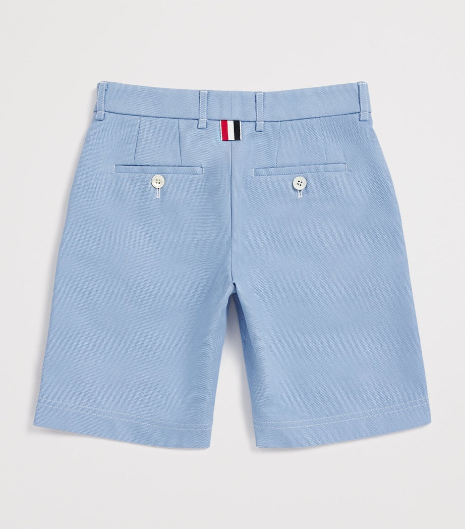 Thom Browne Kids Canvas Shorts (4-12 Years)
