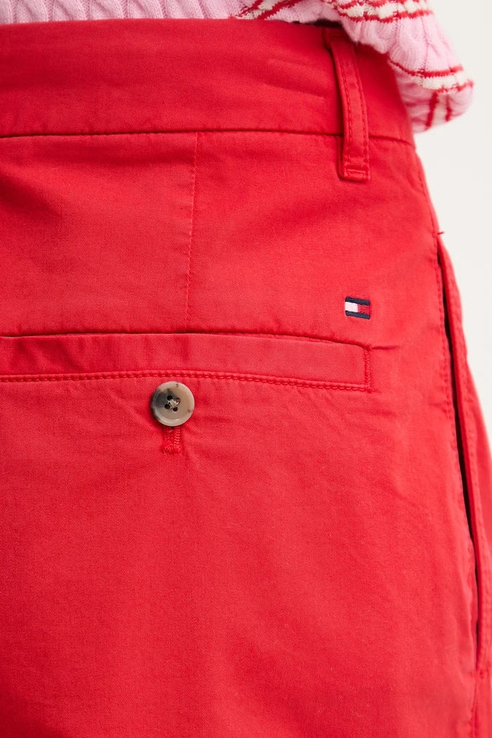 Tommy Hilfiger Kadın pamuklu chino şort