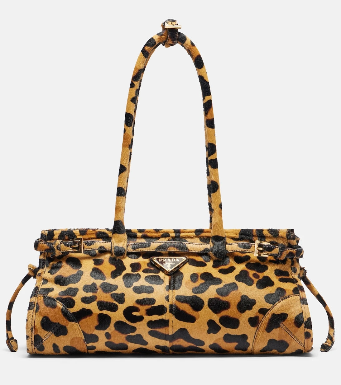 Prada - Prada Bonnie Medium calf hair shoulder bag
