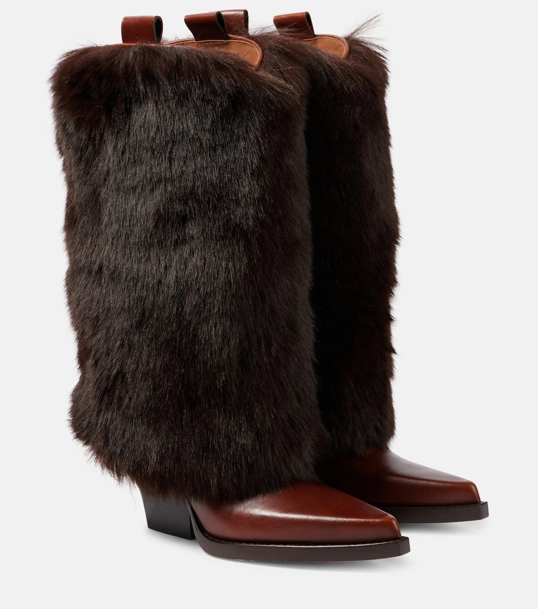 Paris Texas - Leather knee-high boots