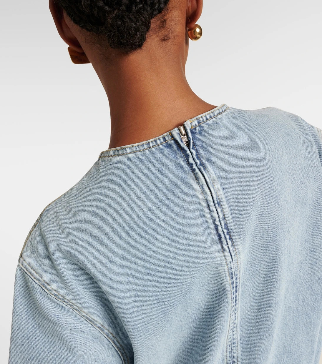 Toteme - Denim midi dress
