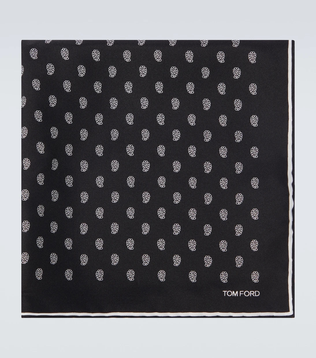 Tom Ford - Printed silk twill pocket square