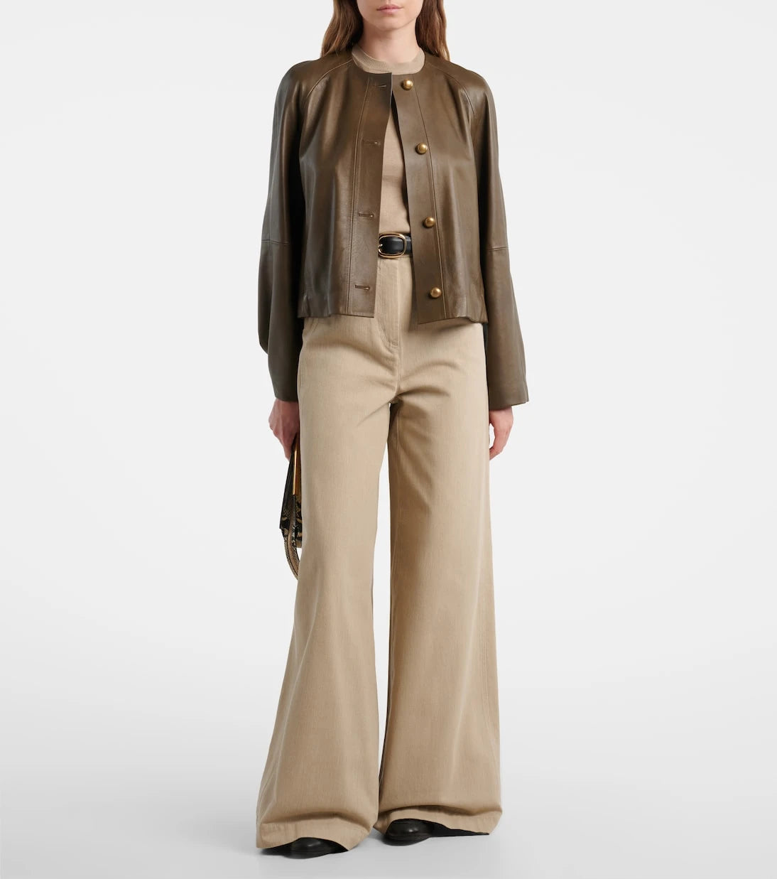 Max Mara - High-rise wide-leg jeans