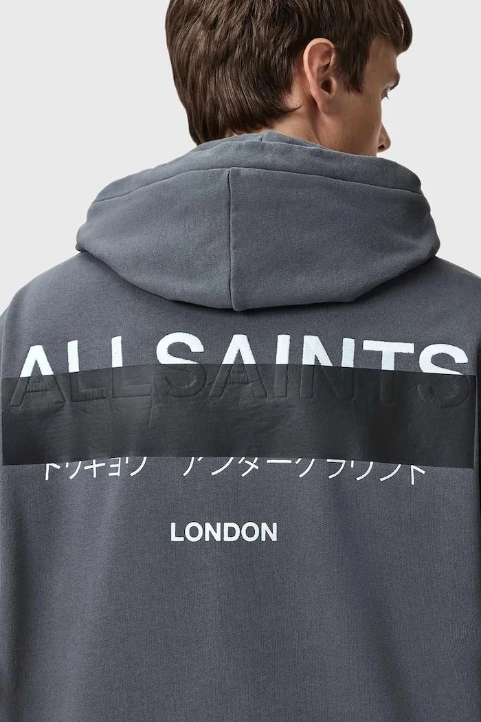 Памучен суичър AllSaints REDACT