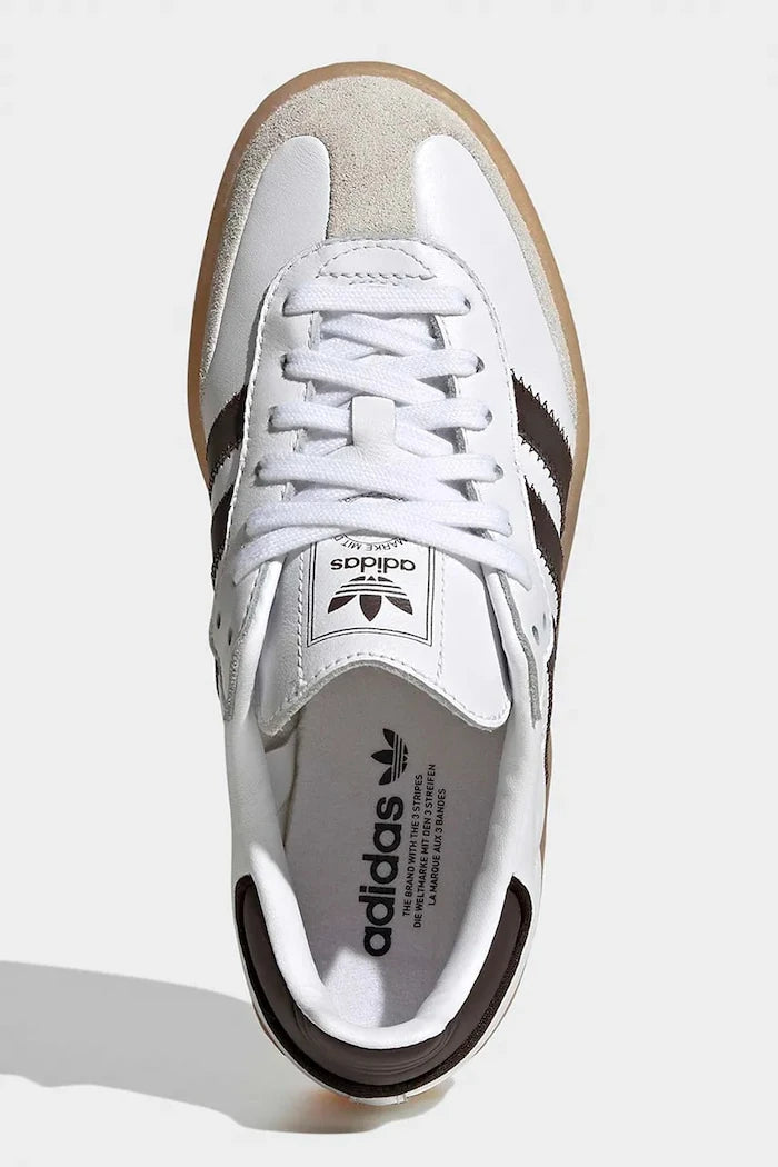 adidas Originals SAMBAE deri çocuk spor ayakkabı