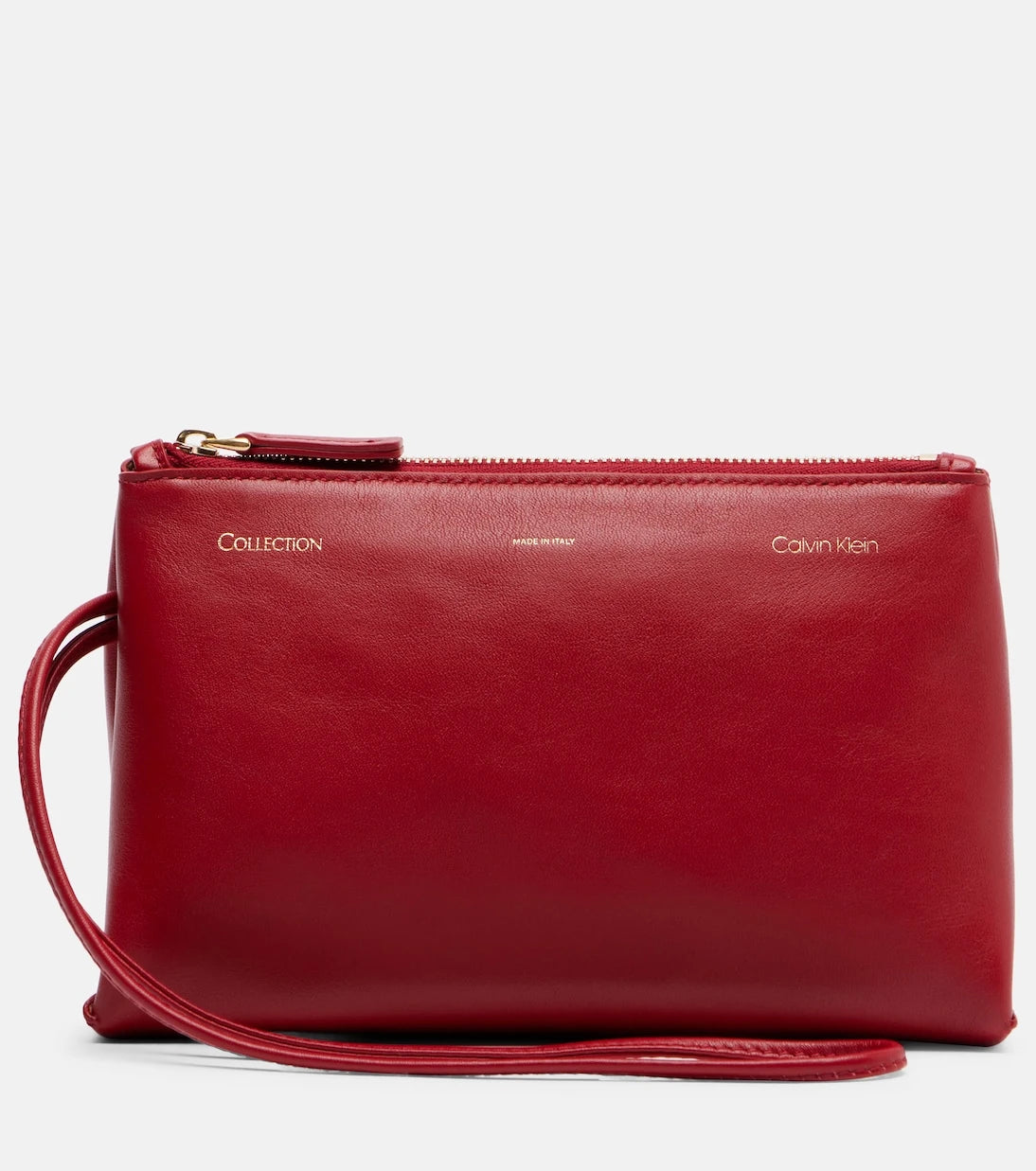 Calvin Klein Collection - Essential Case Mini leather clutch