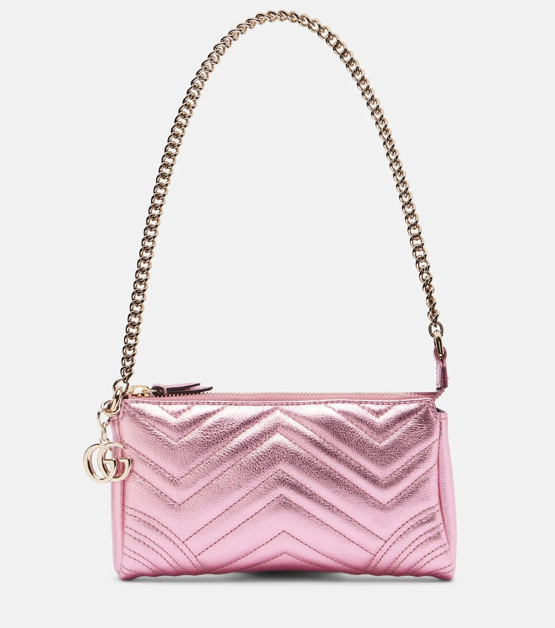 غوتشي - حقيبة كتف GG Marmont Mini من الجلد