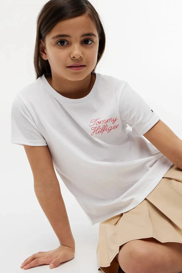 Tommy Hilfiger тениска за деца от памук